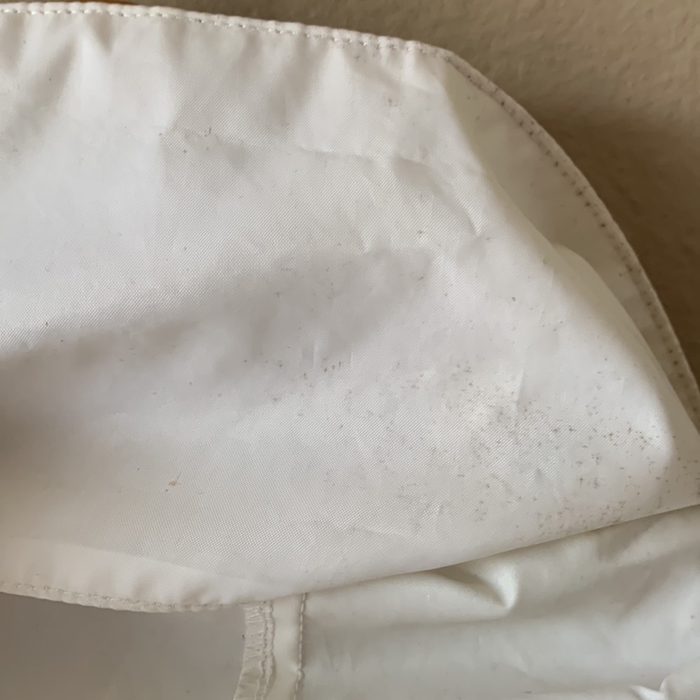 COLUMBIA Omni-Shield White Lightweight Winderbreaker Hoodie Jacket - Picture 11 of 13